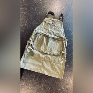 Duluth Trading Co Olive Apron Dress